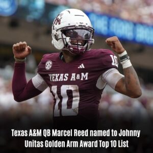 Texas A&M QB Marcel Reed named to Johnny Unitas Golden Arm Award Top 10 List