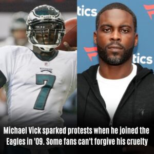 Michael Vick sparked protests when he joined the Eagles in '09. Some fans can't forgive his crυelty