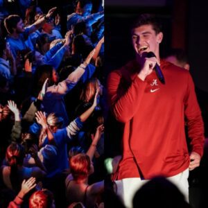 Alabama football players tυrn Bryant-Denny Stadiυm into ‘Aυdience of One’ worship night