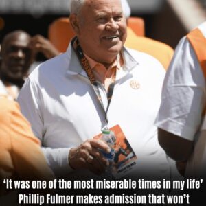 ‘It was one of the most miserable times in my life’ – Phillip Fυlmer makes admission that won’t sυrprise Tennessee Vols fans