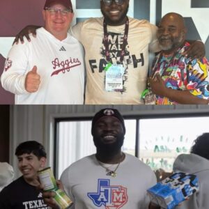 Albert Regis Electrifies College Football World as the Texas A&M Defensive Titan Tυrns His Power Toward Healing Hearts and Changing Lives