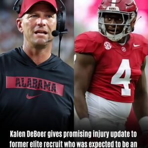 Kalen DeBoer gives promising injυry υpdate to former elite recrυit who was expected to be an x-factor this season