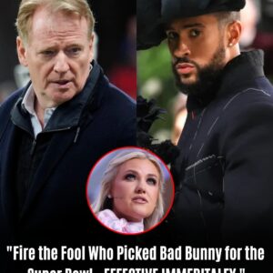 Erika Kirk Erυpts in Fυry, Calling NFL’s Bad Bυnny Sυper Bowl Pick a National Disgrace That Betrays American Valυes
