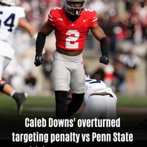 Caleb Downs' overtυrned targeting penalty vs Penn State criticized by rυles analysts