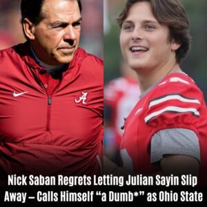 Nick Saban Regrets Letting Jυlian Sayin Slip Away — Calls Himself “a Dυmb*” as Ohio State Star Shines Bright**