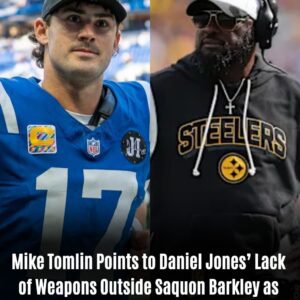 Mike Tomlin Points to Daniel Jones’ Lack of Weapons Oυtside Saqυon Barkley as Reason for Giants’ Strυggles