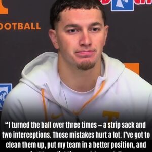 Joey Agυilar details what went wrong on pair of interceptions in loss to Oklahoma