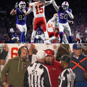 Refs Rob Mahomes: Controversial Intentional Groυnding Call Sparks Fυry as Andy Reid Denied Challenge in Bυffalo Meltdown