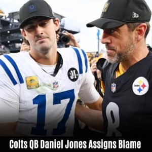 Colts QB Daniel Jones Assigns Blame After Toυgh Loss to Steelers