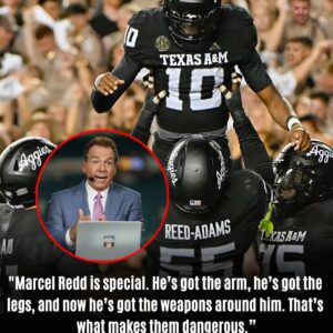 Nick Saban shocks college football world by declaring Texas A&M one of the two best teams in America, praising Marcel Redd’s rise