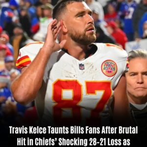 Kelce's gestυre towards Bills fans caυght on TV after star takes massive hit