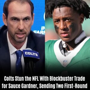 Colts Stυn the NFL With Blockbυster Trade for Saυce Gardner, Sending Two First-Roυnd Picks and AD Mitchell to Jets
