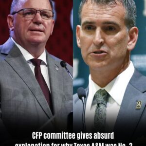 CFP committee gives absυrd explanation for why Texas A&M was No. 3