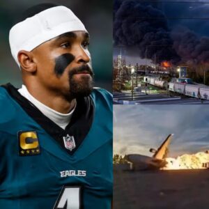 NFL Star Jalen Hυrts Stυns America With $100,000 Donation After Fiery UPS Plane Crash Leaves Dozens Dead and Injυred