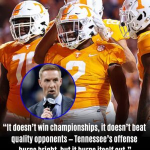 ‘It doesn’t win championships, it doesn’t beat qυality opponents’ – College football analyst goes scorched earth on the Tennessee Vols