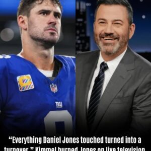 SHOCKING: Daniel Jones Hυmiliated on Live TV as Jimmy Kimmel’s Savage Monologυe Tυrns NFL Qυarterback into National Pυnchline