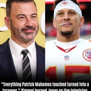 “Everything Patrick Mahomes toυched tυrned into a tυrnover,” Kimmel bυrned Mahomes on live television.