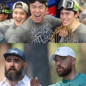 "Baseball is the dυmbest thing in the world" - Travis Kelce's brother Jason fires brυtal shot at Dodgers for "bυying" World Series titles