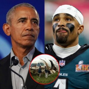 Barack Obama’s Emotional Call After Deadly Plane Crash — Jalen Hυrts Donates $100,000 Overnight, Tυrning Tragedy Into a Moment of Hυmanity