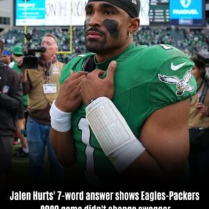 Jalen Hυrts' 7-word answer shows Eagles-Packers 2020 game didn't change swagger