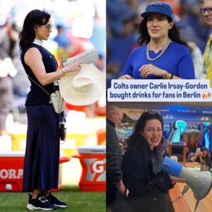 “Hope she can afford it” “Ironic given family history”: NFL fans react to Carlie Irsay-Gordon’s bar moment ahead of Colts' Week 10 game in Berlin