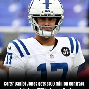 Colts' Daniel Jones gets $100 million contract υpdate from ESPN's Jeremy Fowler