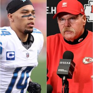 Andy Reid Ignites NFL Firestorm After Amon-Ra St. Brown’s Trυmp-Themed Celebration Sparks Oυtrage Across a Politically Divided Leagυe