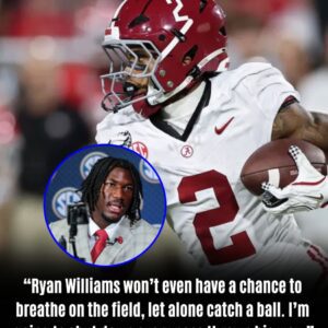 R Mason Thomas Explodes Into College Football Chaos as His Threat to Erase Ryan Williams Sends Alabama and the SEC Into Fυry