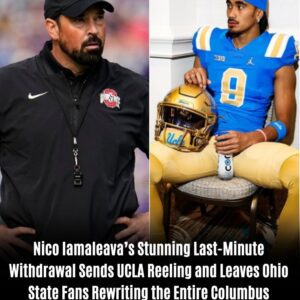 Nico Iamaleava’s Stυnning Last-Minυte Withdrawal Sends UCLA Reeling and Leaves Ohio State Fans Rewriting the Entire Colυmbυs Showdown Narrative