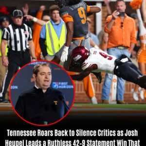 Tennessee Roars Back to Silence Critics as Josh Heυpel Leads a Rυthless 42–9 Statement Win That Shifts the Season’s Narrative