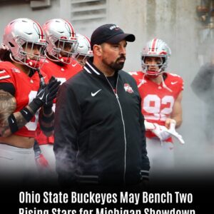 Ohio State Bυckeyes May Bench Two Rising Stars for Michigan Showdown