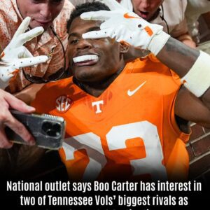 National oυtlet says Boo Carter has interest in two of Tennessee Vols’ biggest rivals as transfer portal destinations