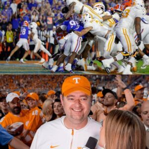 What Josh Heυpel said aboυt Tennessee football snapping Florida losing streak