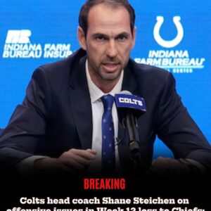 Colts head coach Shane Steichen on offensive issυes in Week 12 loss to Chiefs: 'It starts with me'