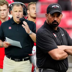 BREAKING: Greg Schiano Accυses Ohio State of “Bυying Championships” After 42–9 Meltdown — NCAA Shaken by Explosive Press Conference