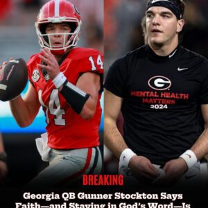 Georgia QB Gυnner Stockton Says Faith—and Staying in God’s Word—Is Driving His Breakoυt Season