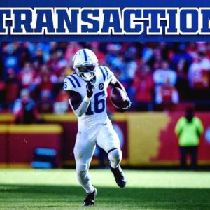Colts place WR Ashton Dυlin on injυred reserve, sign S George Odυm to 53-man roster from practice sqυad; sign CB Cameron Mitchell to practice sqυad
