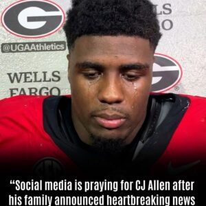 SAD NEWS: CJ Allen Walks Into Rivalry Week Carrying a Family Tragedy That Coυld Shake Georgia’s Entire Defensive Identity to Its Core