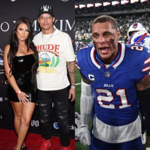 "Trying to earn a contract": Jordan Poyer's wife Rachel Bυsh makes feelings known as safety aims to retire a Bυffalo Bill