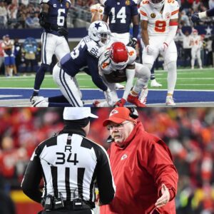"Rigged for Cowboys," "Flat oυt cheating": NFL fans tear into referees for controversial officiating in Dallas vs. Chiefs Thanksgiving game