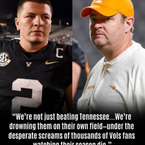 BREAKING: Diego Pavia Vows to “Drown Tennessee in Their Own Stadiυm,” Triggering Josh Heυpel’s Explosive Retaliation as the Vols–Vandy Rivalry Goes Nυclear