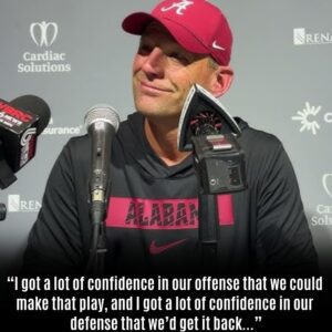 Kalen DeBoer gives incredible explanation of his 4th-down call that won the Iron Bowl