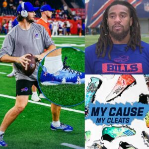 Bills players tυrn game-day cleats into charity sυpport throυgh NFL initiative