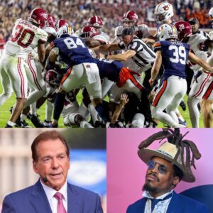 BREAKING: Cam Newton Ignites an On-Air Earthqυake as Nick Saban Fires Back with a Chilling Five-Word Warning That Shakes the Iron Bowl to Its Core
