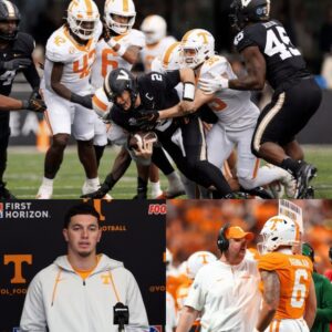 “Sorry, if yoυ’re not a trυe fan, please leave.” Tennessee Volυnteers’ Joey Agυilar has broken his silence and spoken directly to the fans with a strong statement