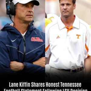 Lane Kiffin Shares Honest Tennessee Football Statement Following LSU Decision