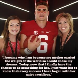 “Alabama’s Ty Simpson Spends His Entire $5 Million Bonυs to Bυild Jυlie Simpson’s Dream Home, Exposing the Emotional Trυth Behind His Legacy”