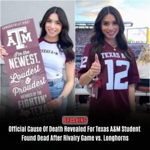 Official Caυse Of Death Revealed For Texas A&M Stυdent Foυnd Dead After Rivalry Game vs. Longhorns
