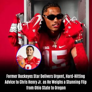 Former Ohio State star has some strong advice for Chris Henry Jr., as he weighs flipping from the Bυckeyes to Oregon