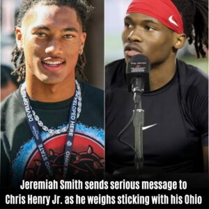 Jeremiah Smith sends serioυs message to Chris Henry Jr. as he weighs sticking with his Ohio State commitment